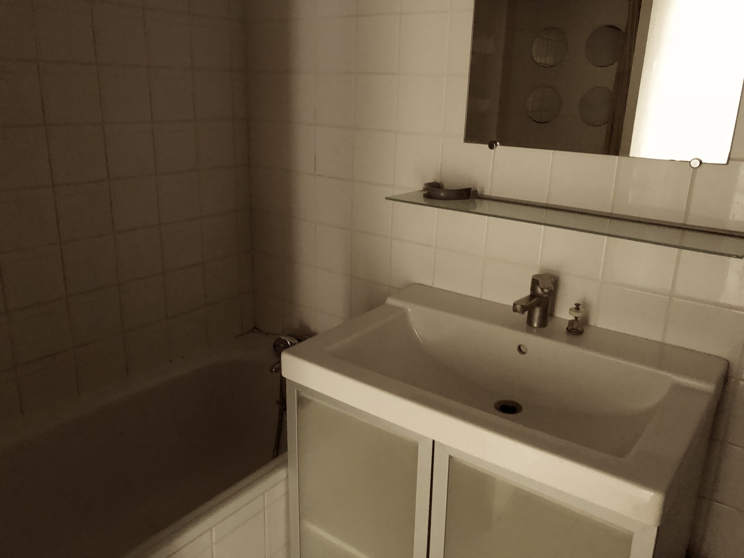 salle de bain avant travaux