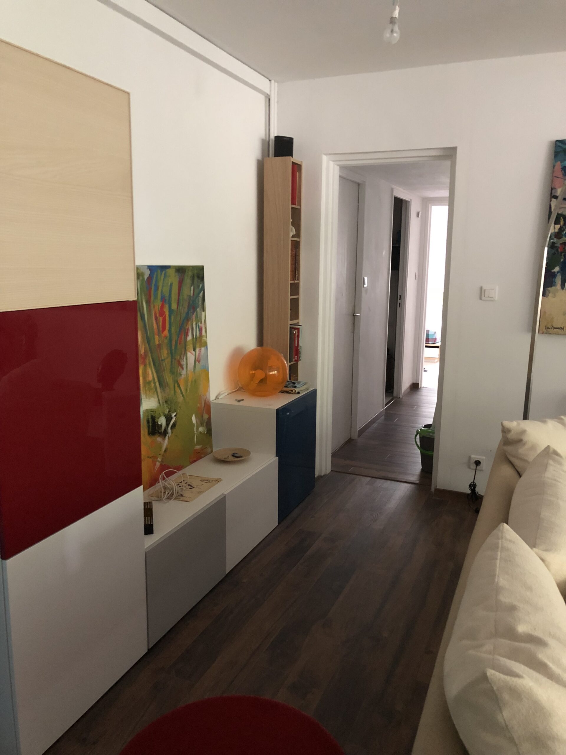 réaménagement et design d'interieur salon
