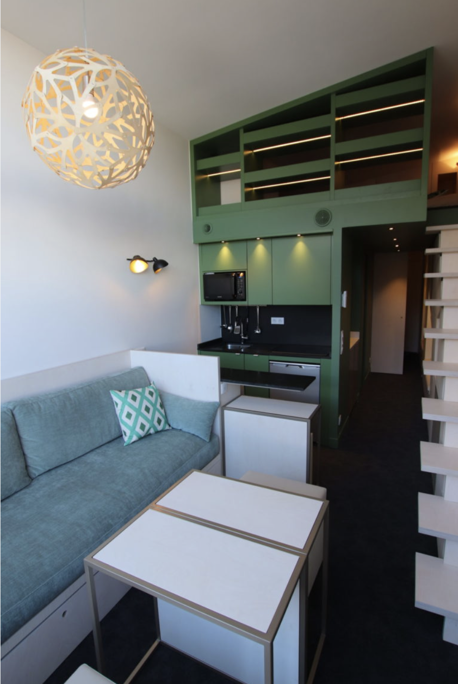 appartement rénové, gain d'espace